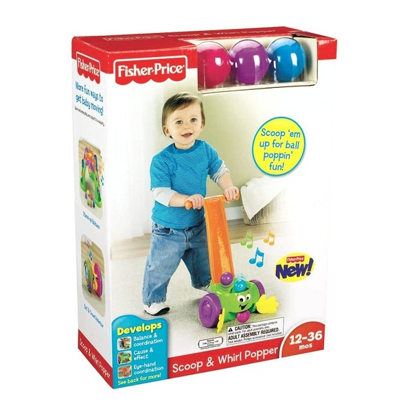 Каталка Fisher Price Учимся ходить - фото 4