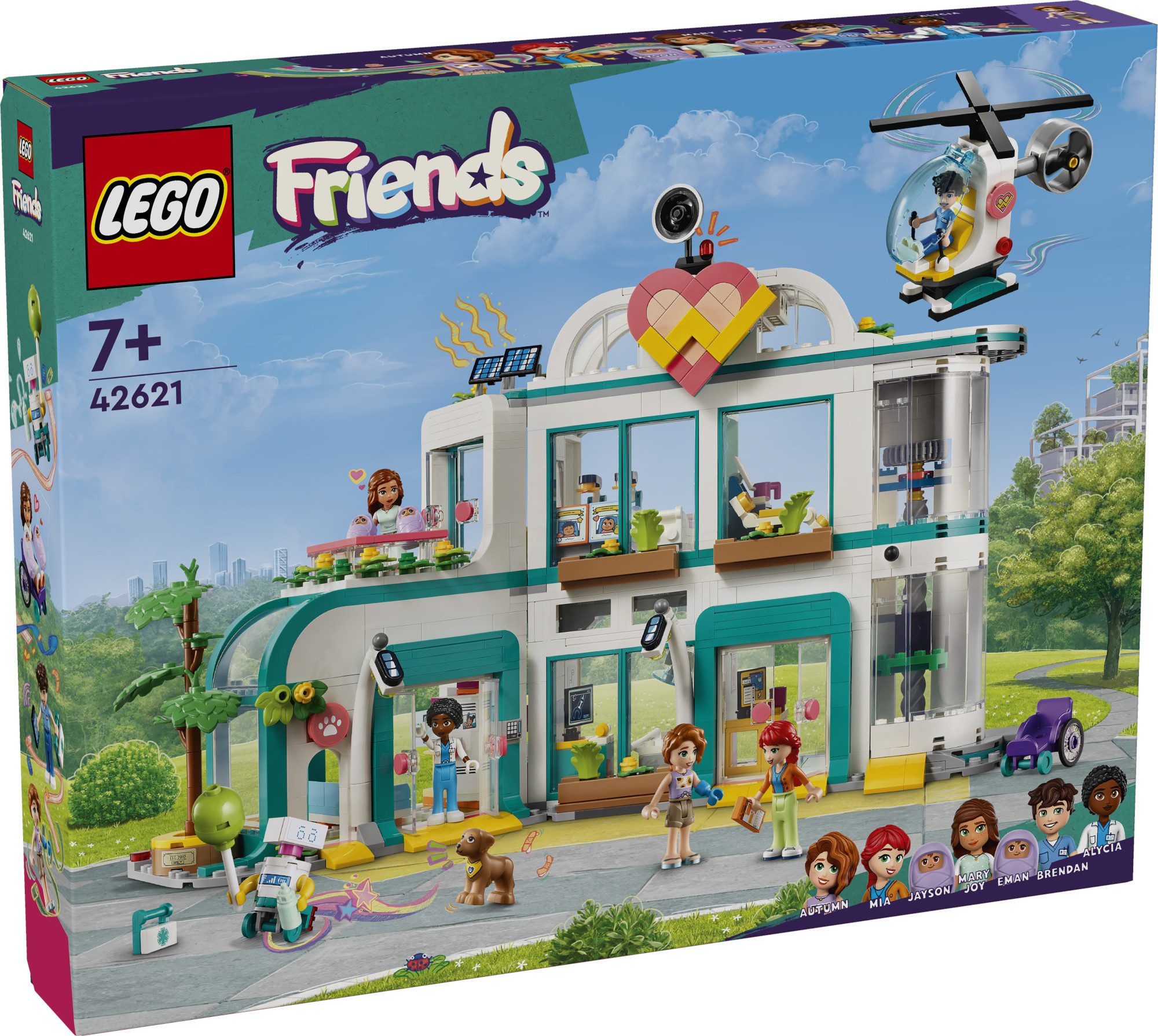 Конструктор LEGO Friends Городская больница Хартлейк 42621 - фото 4