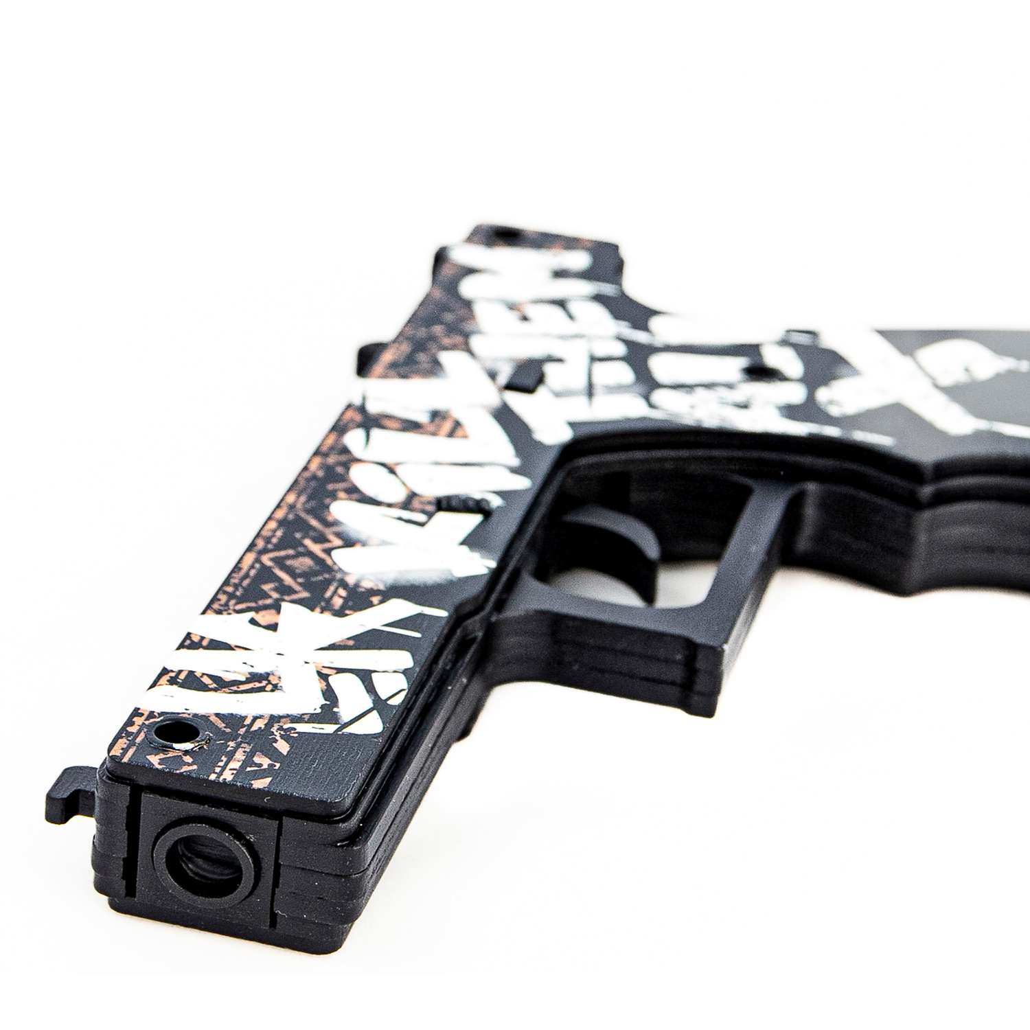 Деревянный пистолет Glock-18 PalisWood резинкострел Пустынный Повстанец - фото 4