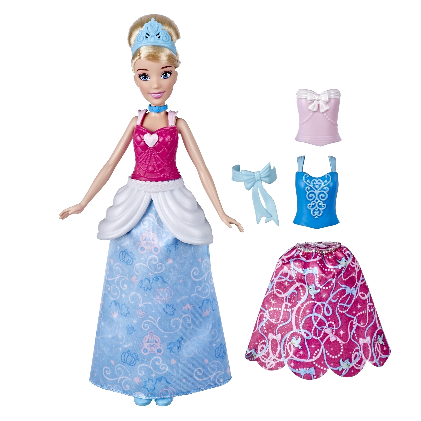 Набор игровой Disney Princess Hasbro Золушка 2наряда E95915L0 купить по  цене 1199 ₽ в интернет-магазине Детский мир