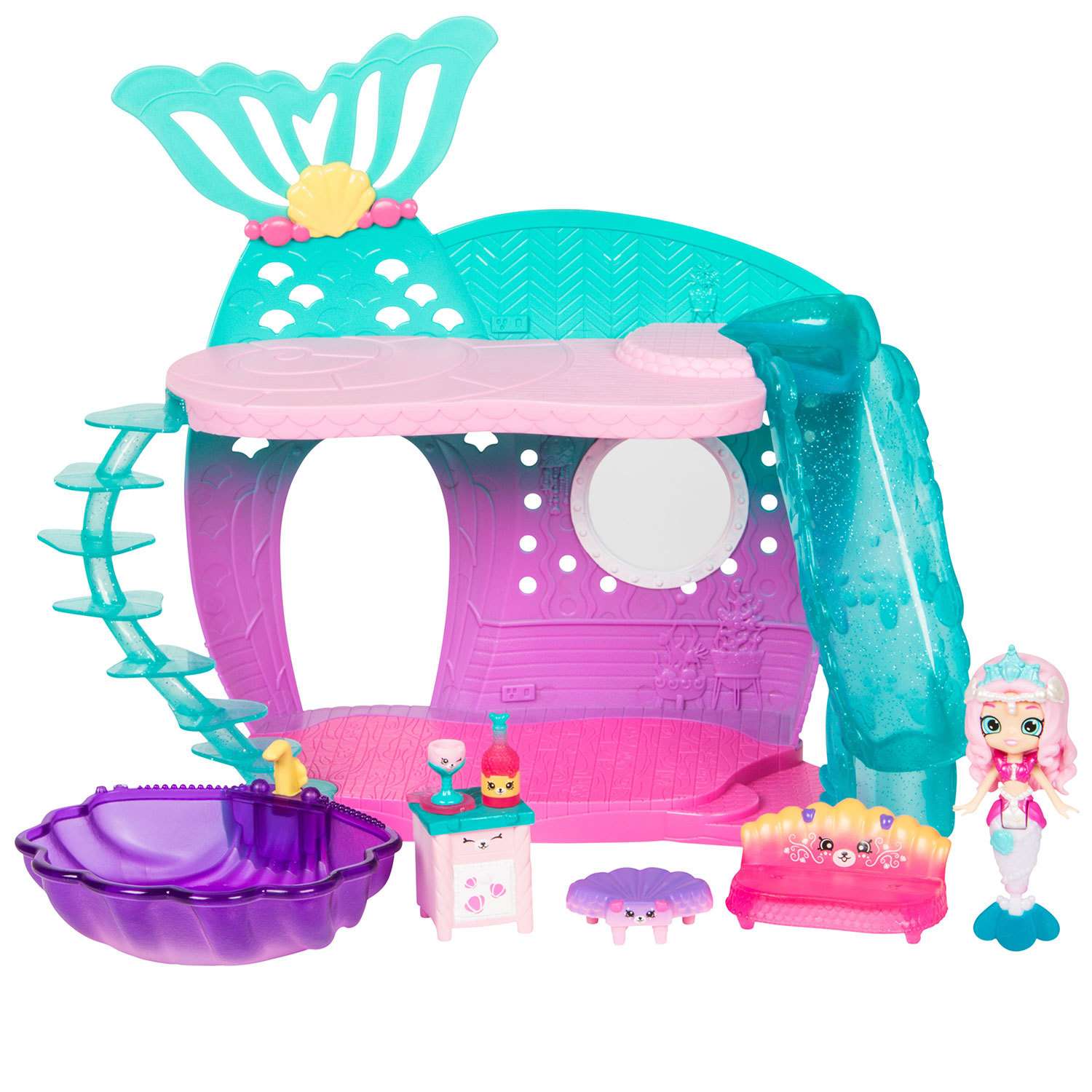 Набор Happy Places Shopkins Подводный дом русалочки в непрозрачной упаковке (Сюрприз) 57190 - фото 4