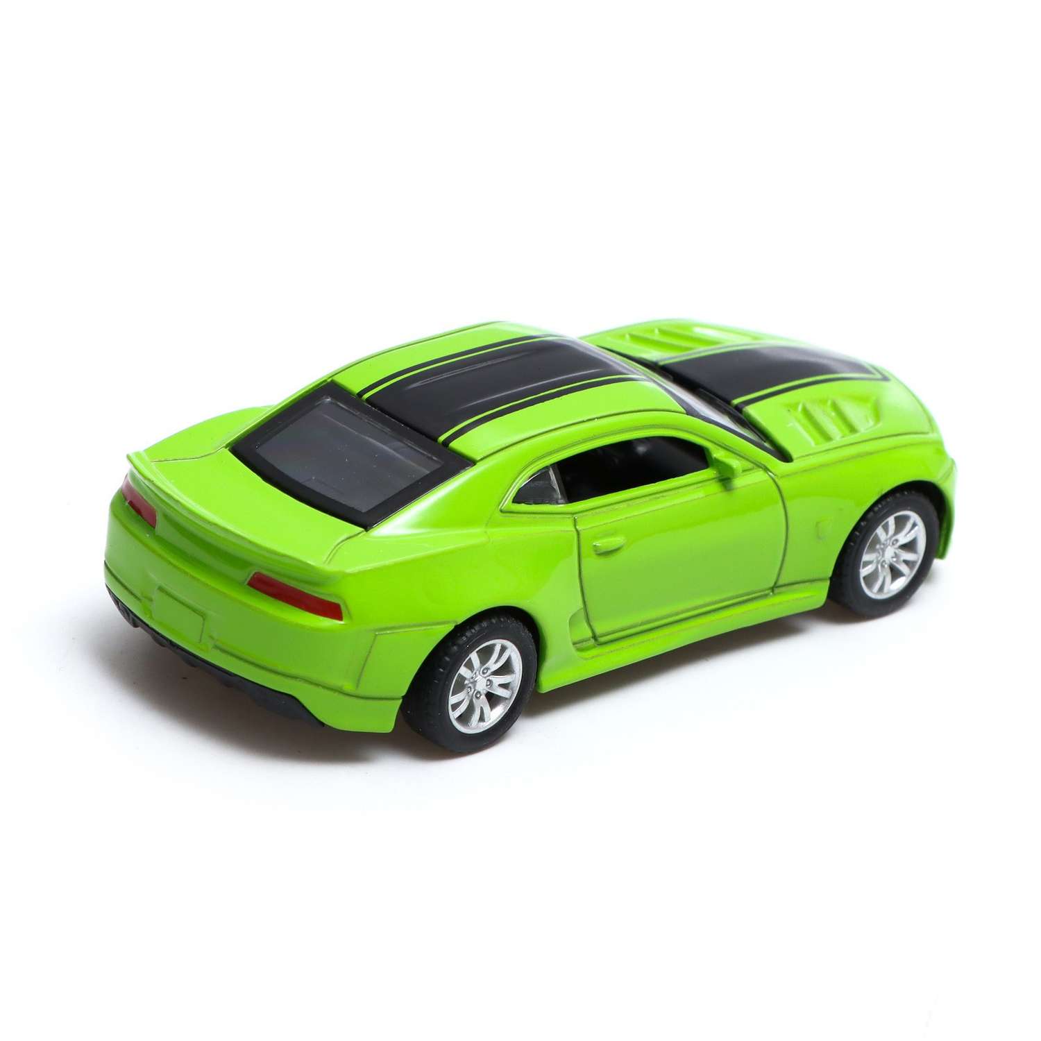 Машина Автоград металлическая «Гонка» инерционная масштаб 1:43 цвет зелёный 1740080 - фото 3