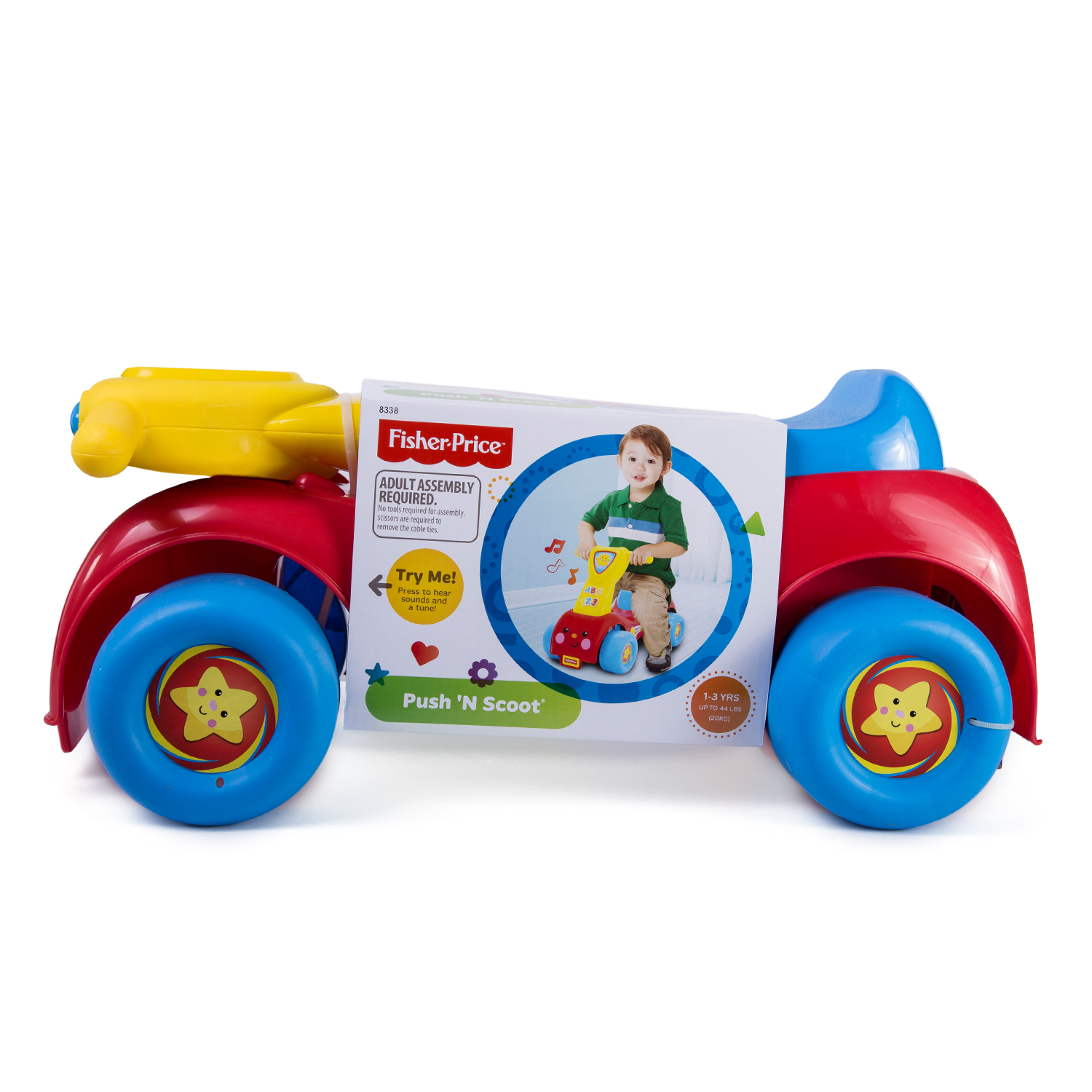 Каталка Fisher Price Машинка - фото 3