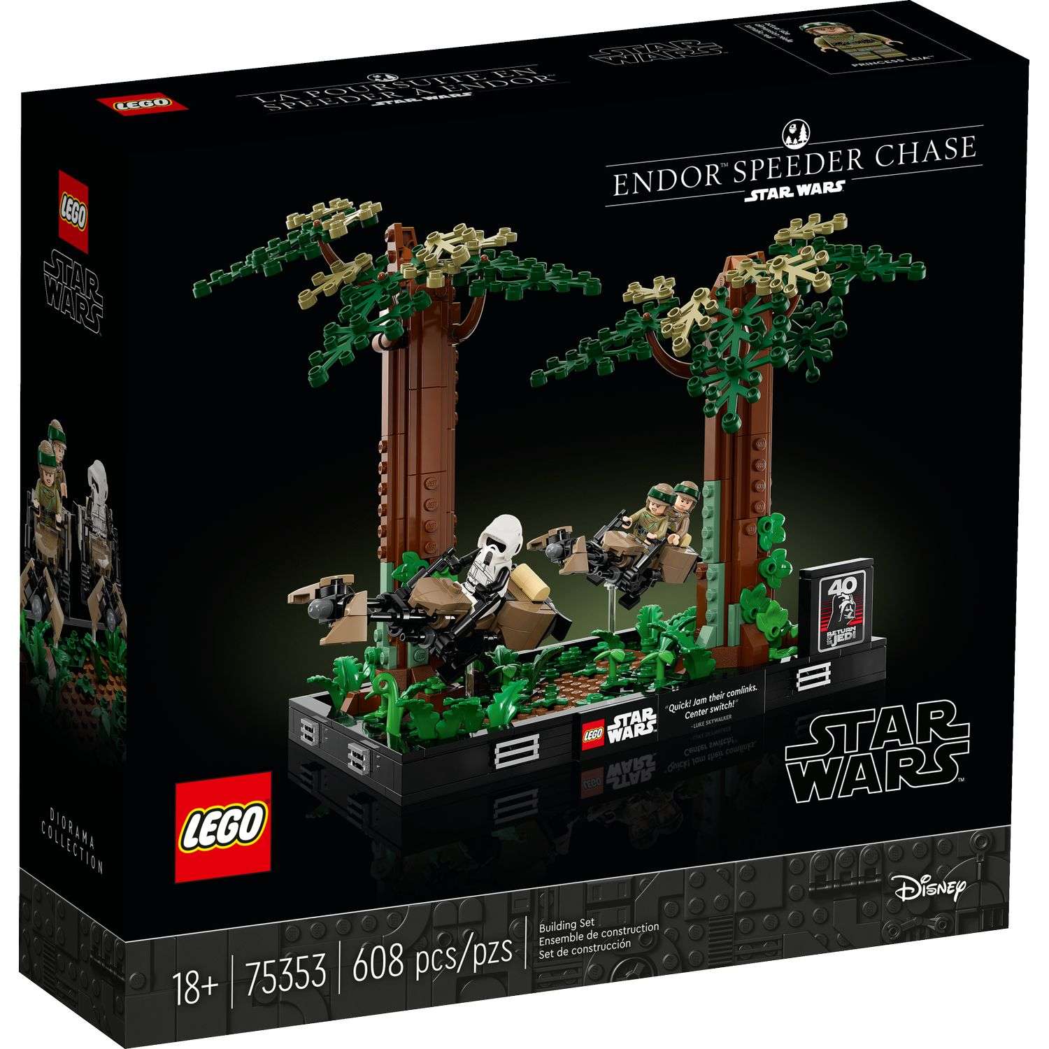 Конструктор LEGO Star Wars Endor Speeder Chase Diorama 75353 - фото 1