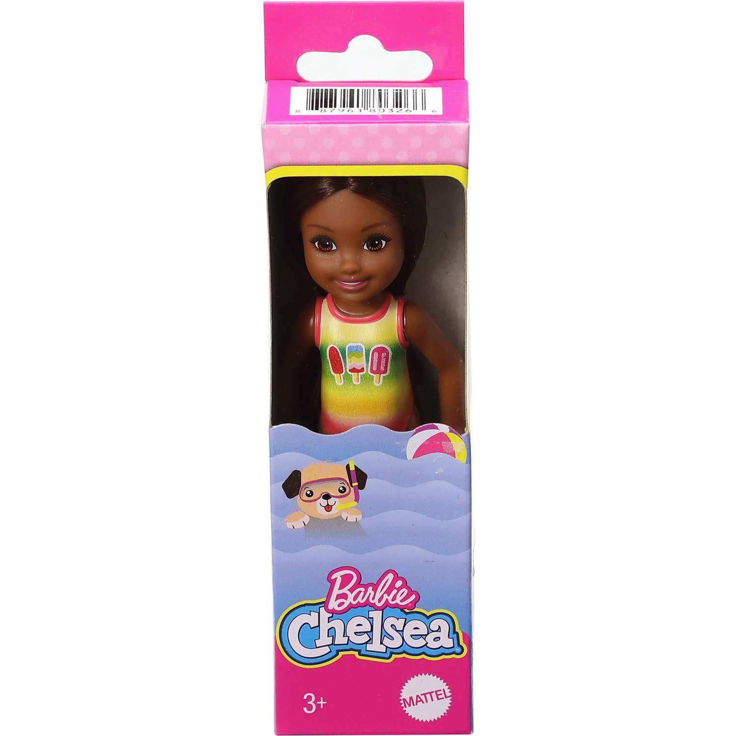 Кукла Barbie Челси в купальнике Афро-американка GHV56 GLN73 - фото 2
