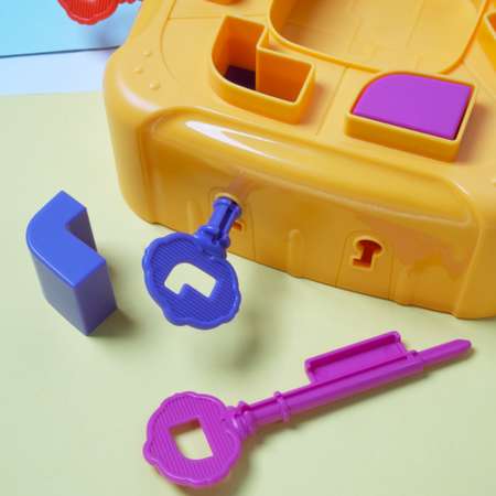 Развивающая игрушка-сортер Little Hero Ключи от тетриса 3054