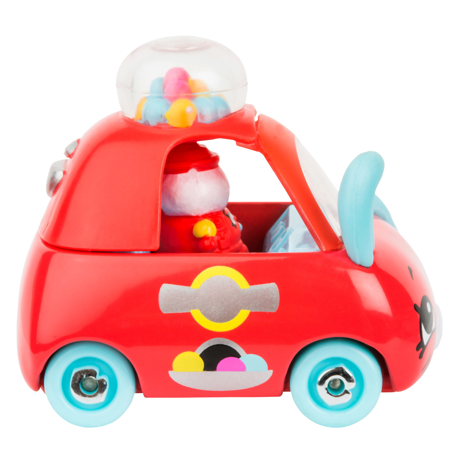 Машинка Cutie Cars с мини-фигуркой Shopkins S3 Гамболл Карт 57115 - фото 4