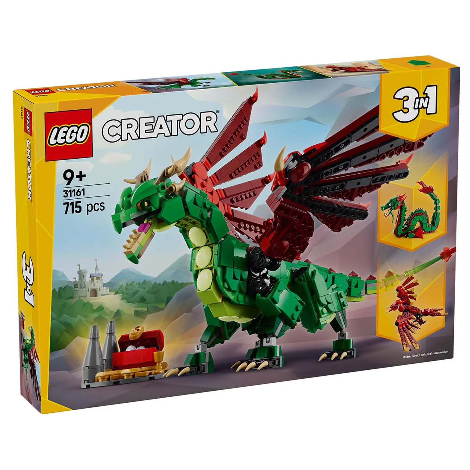 Конструктор детский LEGO Creator 3-in-1 Средневековый дракон - фото 11