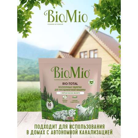 Таблетки для посудомоечной машины BioMio Bio-Total Эвкалипт 60шт