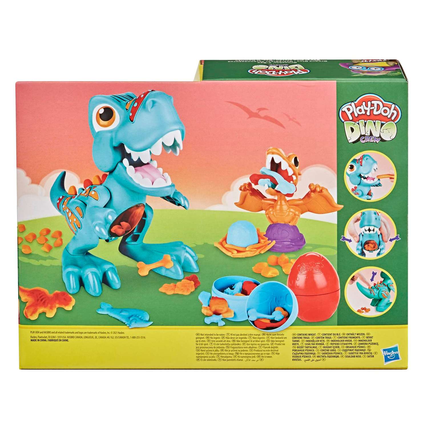 Набор игровой Play-Doh Голодный динозавр F1504 - фото 2