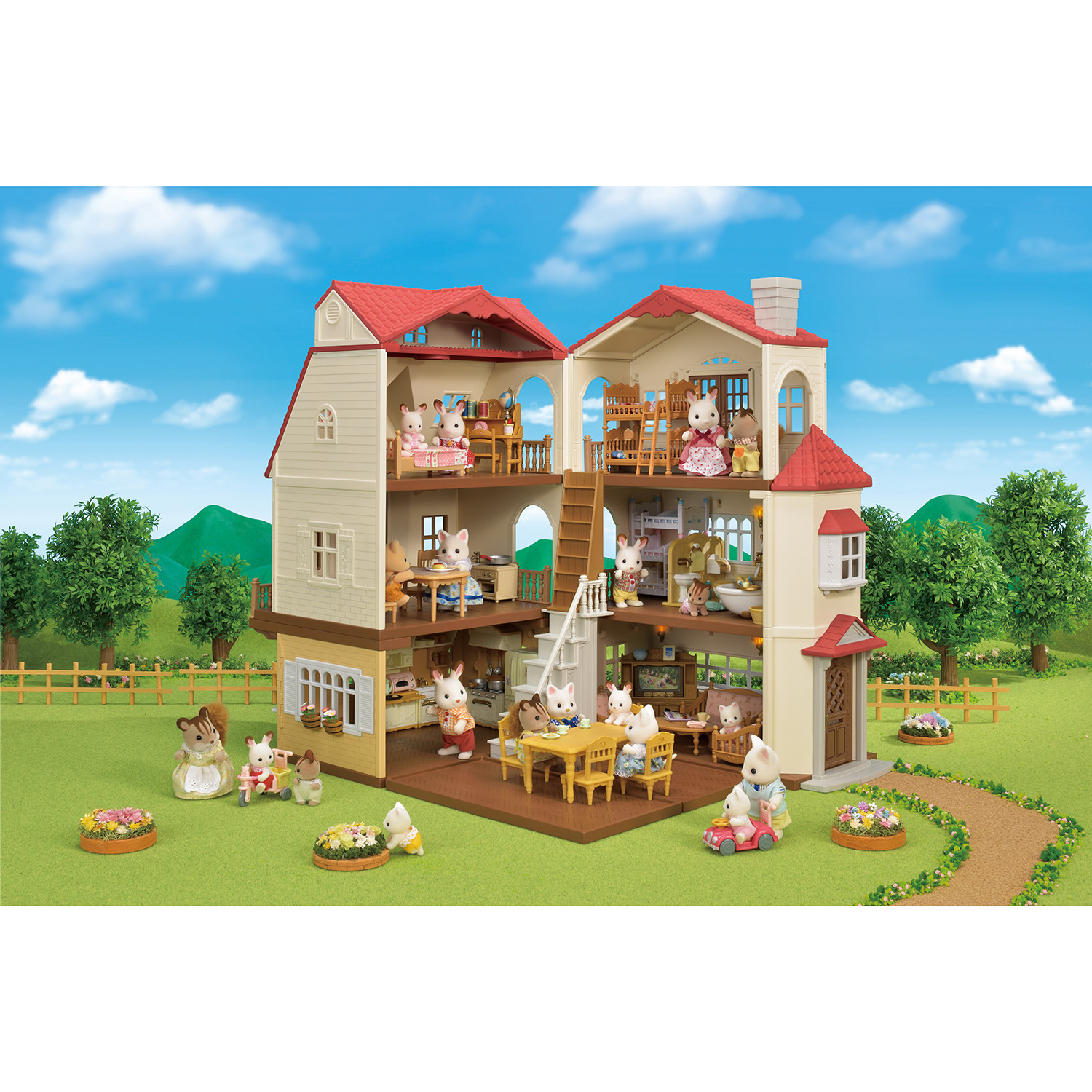 Набор Sylvanian Families Уютный домик 5303 купить по цене 3599 ₽ в  интернет-магазине Детский мир