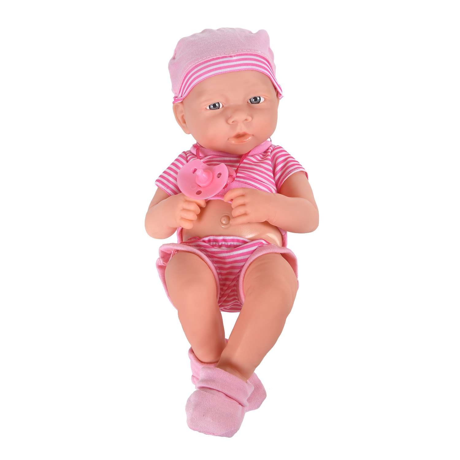 Кукла-пупс Junfa 32см в розовой одежде с аксессуарами BN1633/розовая - фото 6