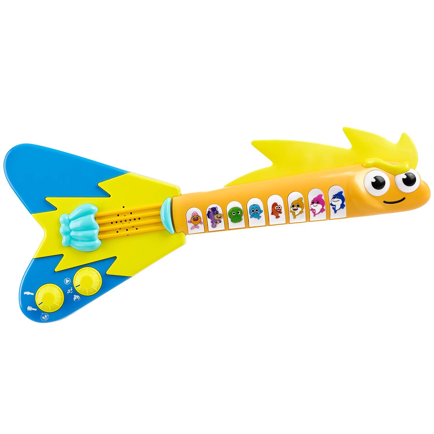 Интерактивная игрушка Wow Wee гитара Baby Shark 61334 - фото 1
