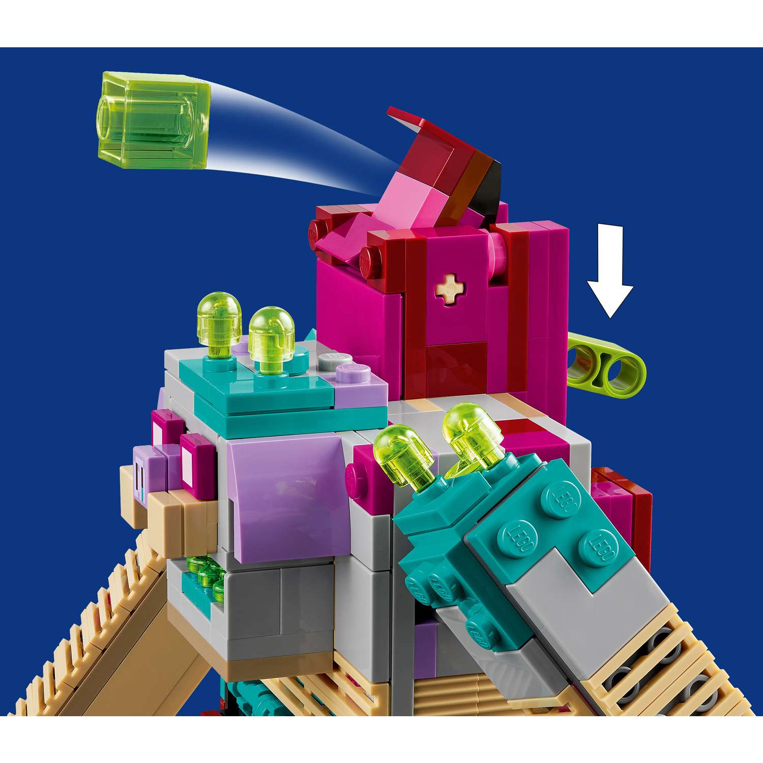 Конструктор LEGO Minecraft Схватка пожирателей 21257 - фото 10