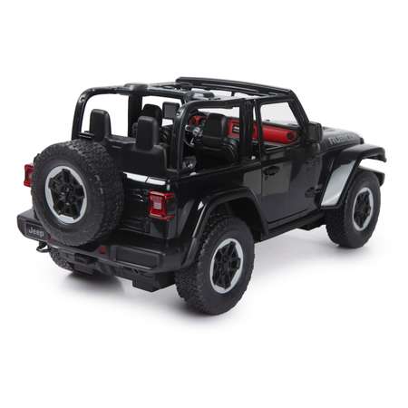 Машина Rastar РУ 1:14 Jeep Wrangler JL Черная 79400