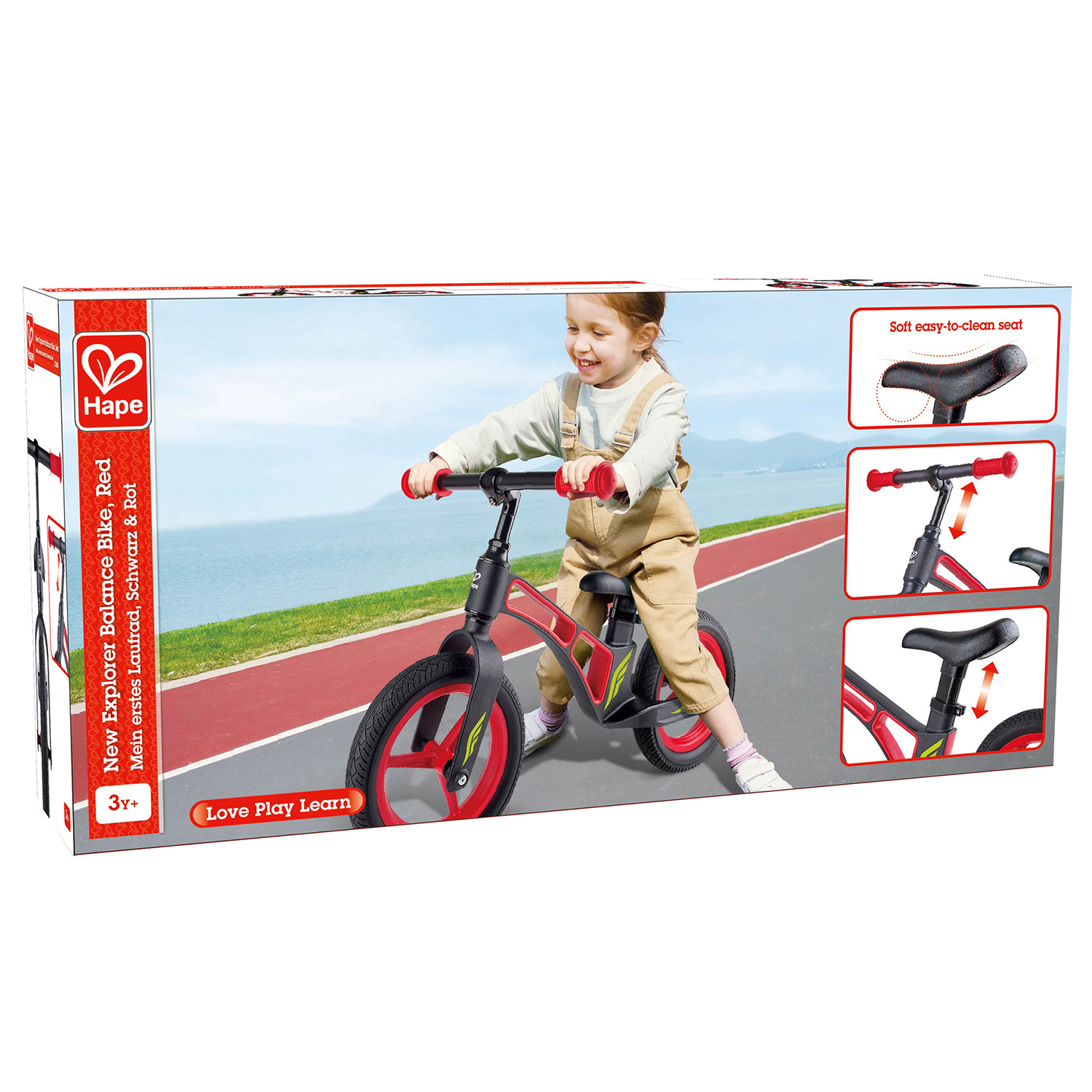 Беговел Hape New Explorer красный E1080_HP - фото 10