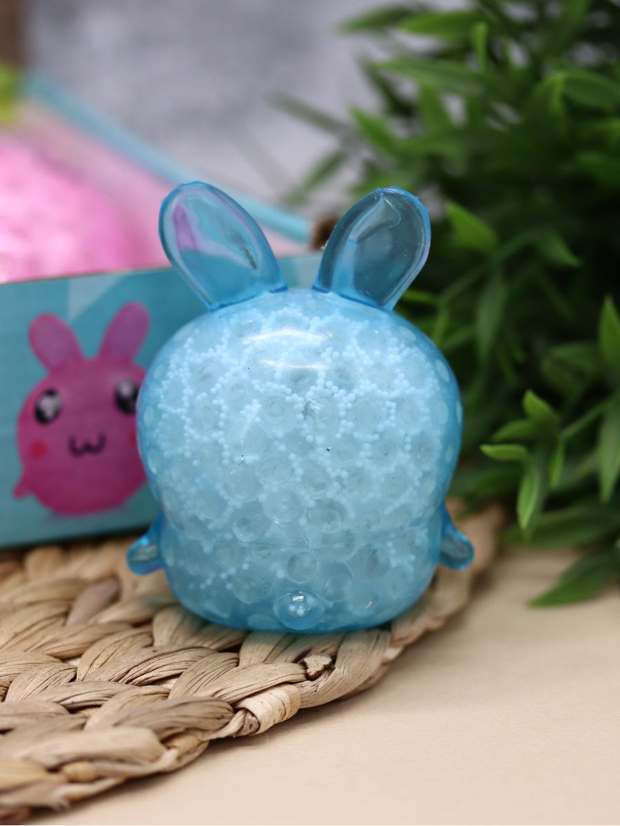 Мялка-антистресс iLikeGift Rabbit ball blue - фото 4