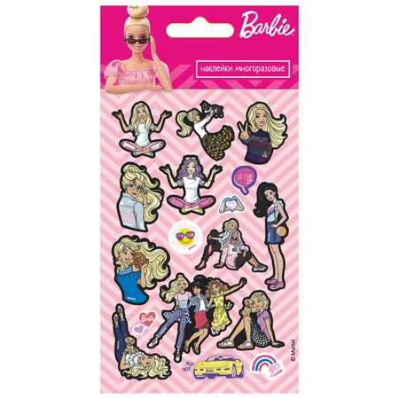 Наклейка декоративная Barbie зефирная 95*185 81579