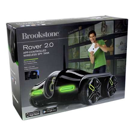 Танк на Wi-Fi управлении 1TOY Brookstone Rover Spy Tank 2 iOS Android