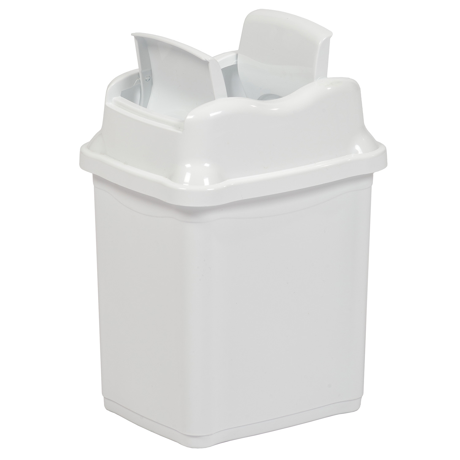 Контейнер для мусора elfplast Proff белый 2 л 15х13х20.5 см - фото 5