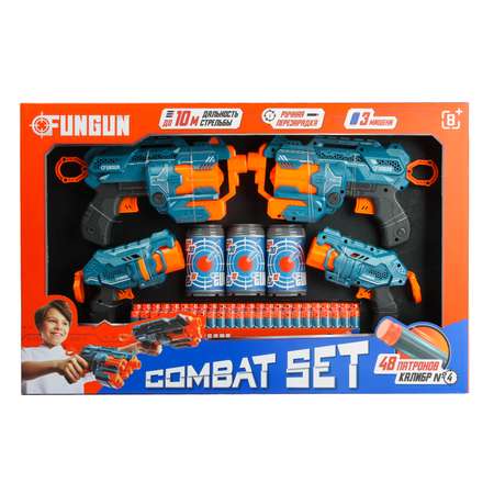 Бластер Fungun White BH411Blue