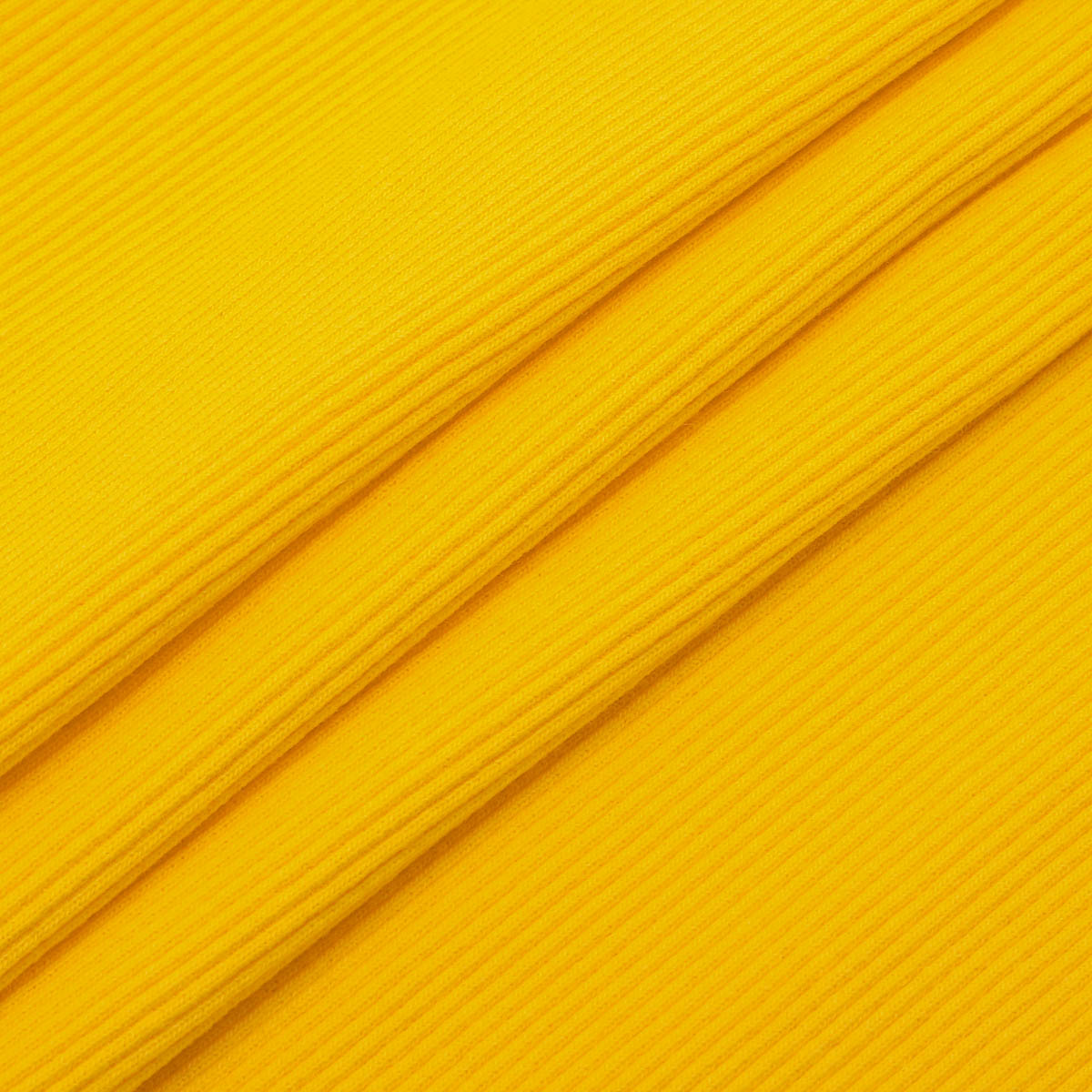 Ткань Айрис трикотаж кашкорсе с лайкрой для творчества 25х54 см желтый - фото 1