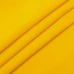 Ткань Айрис трикотаж кашкорсе с лайкрой для творчества 25х54 см желтый
