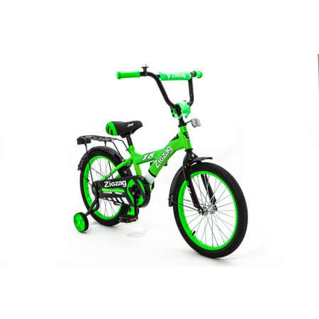 Велосипед ZigZag SNOKY зеленый 18 дюймов
