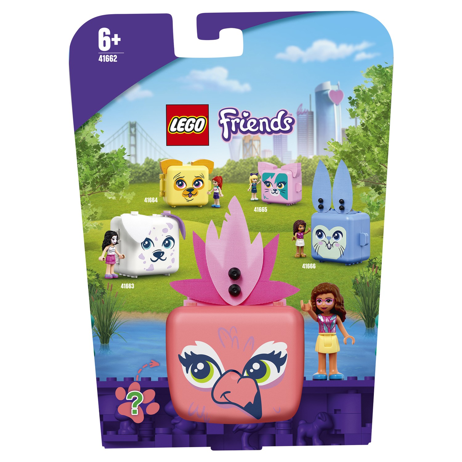 Конструктор LEGO Friends Кьюб Оливии с фламинго 41662 - фото 2