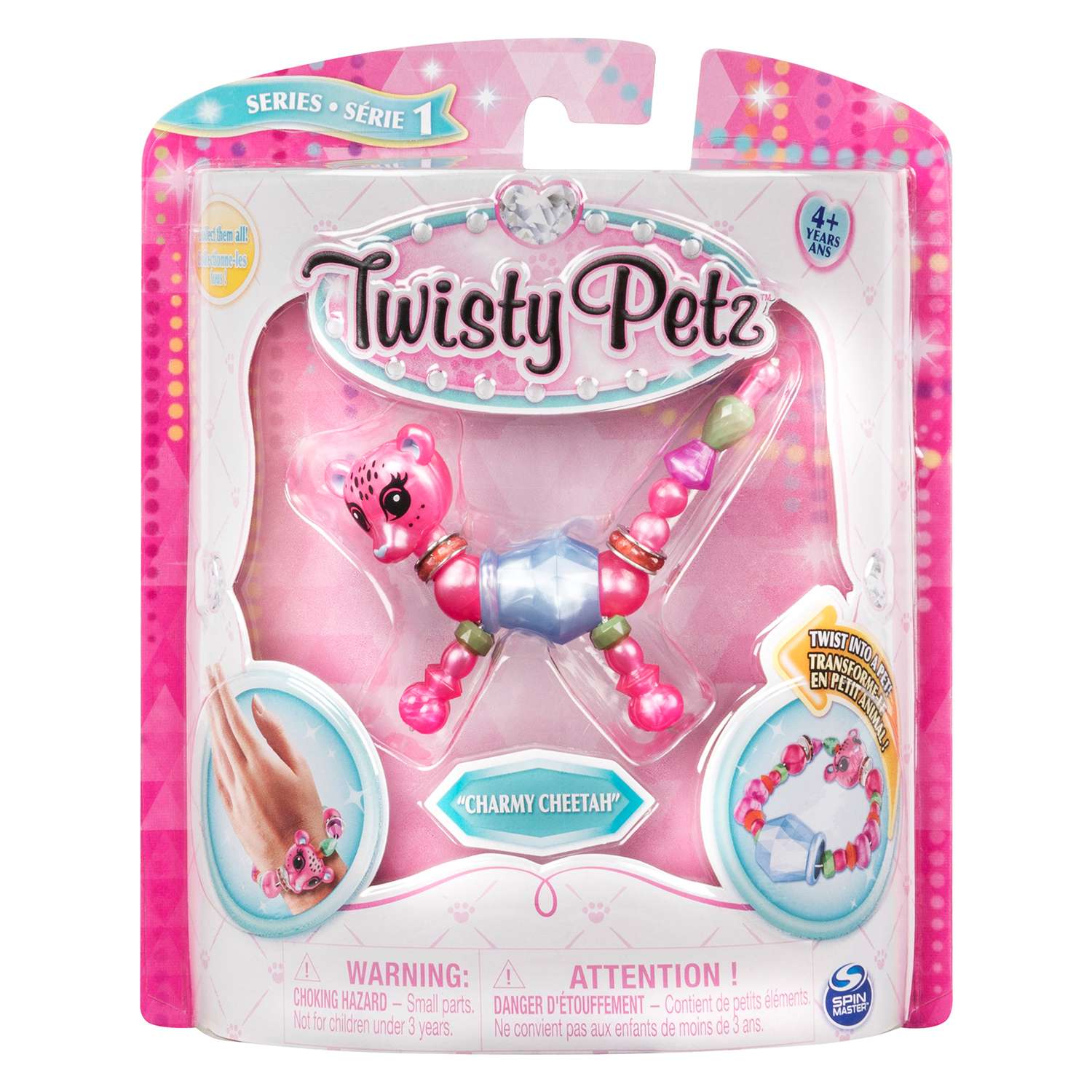 Набор Twisty Petz Фигурка-трансформер для создания браслетов Charmy Cheetah 6044770/20104525 - фото 1