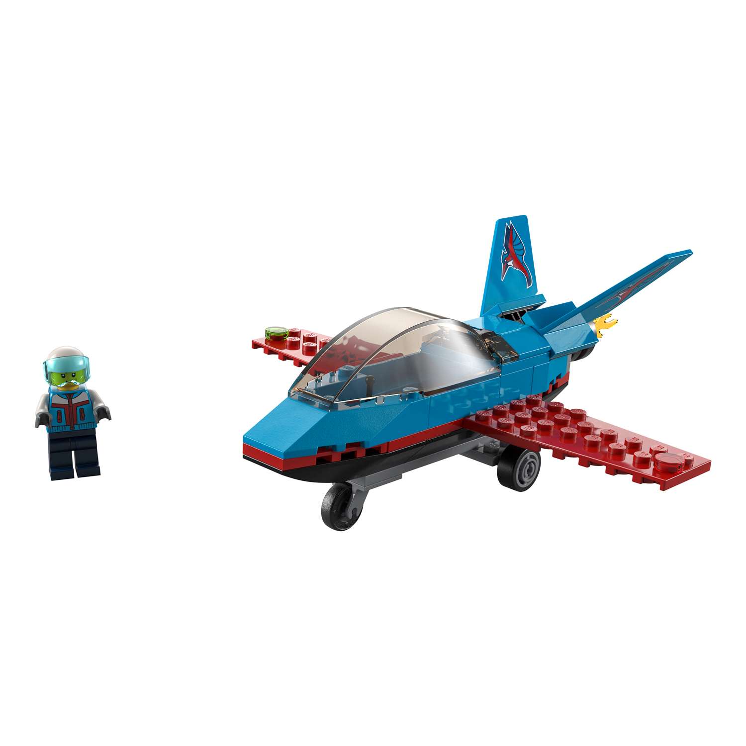 Конструктор детский LEGO City Трюковый самолёт 60323 - фото 6