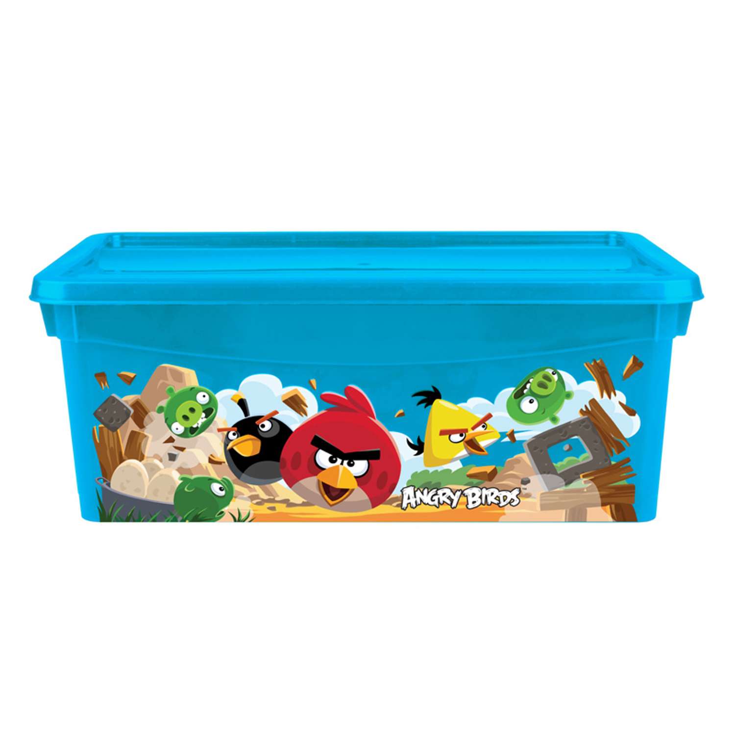 Ящик для игрушек Пластишка Angry Birds 5 л в ассортименте - фото 6