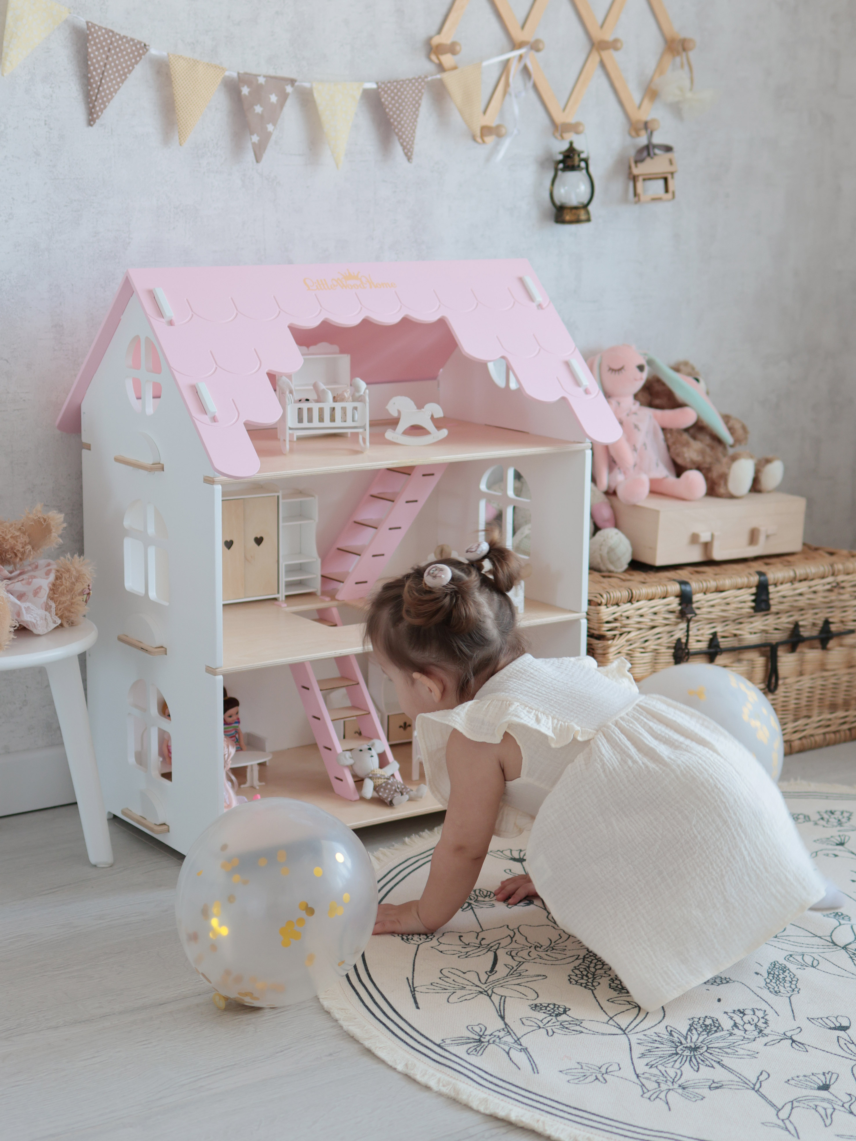 Игровой домик LittleWoodHome Большой домик 8511 - фото 3