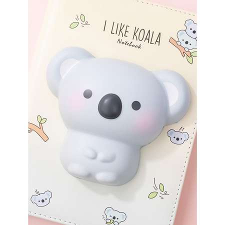 Блокнот со сквишем Михи-Михи Коала I Like Koala формат А5 разноцветный