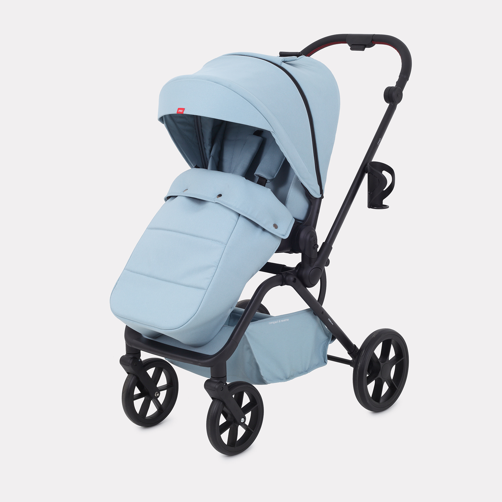 Коляска детская MOWbaby Mio MB102 Blue - фото 14