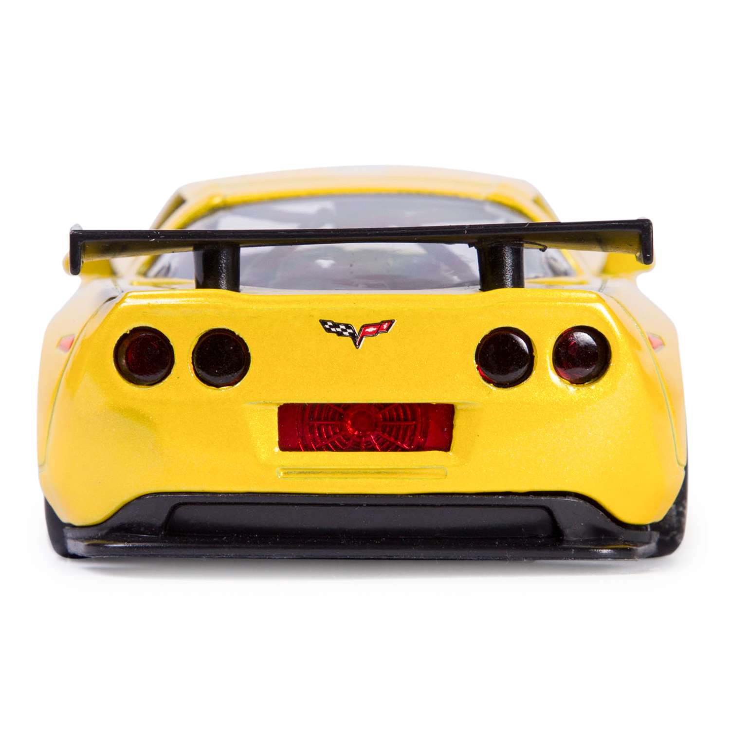 Машинка Mobicaro Chevrolet Corvette 1:32 Жёлтый металлик 544003Z(E) - фото 6