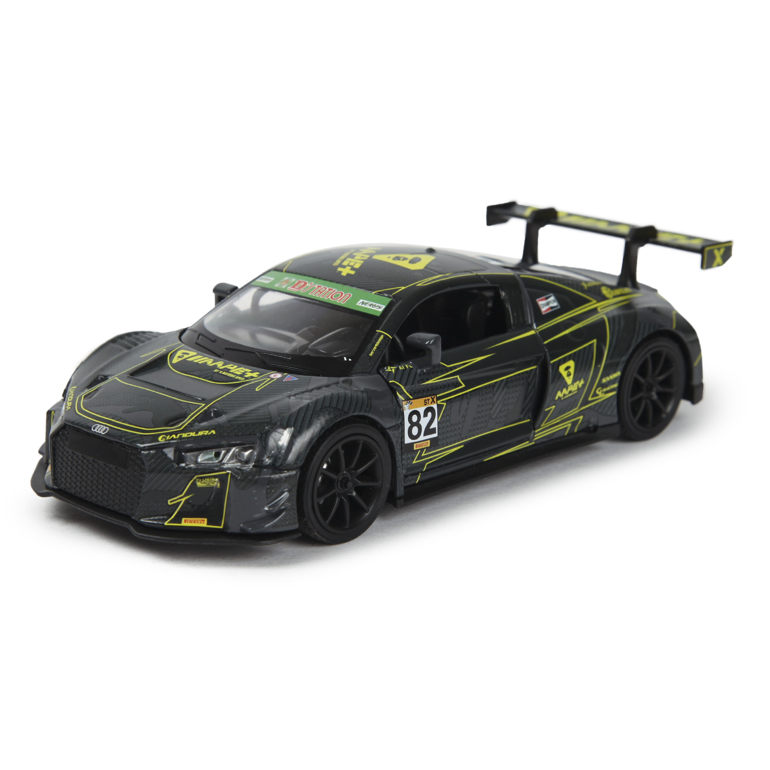 Машинка Mobicaro 1:32 Audi R8 LMS 2015 DTM 664992(K) купить по цене 1399 ₽  в интернет-магазине Детский мир