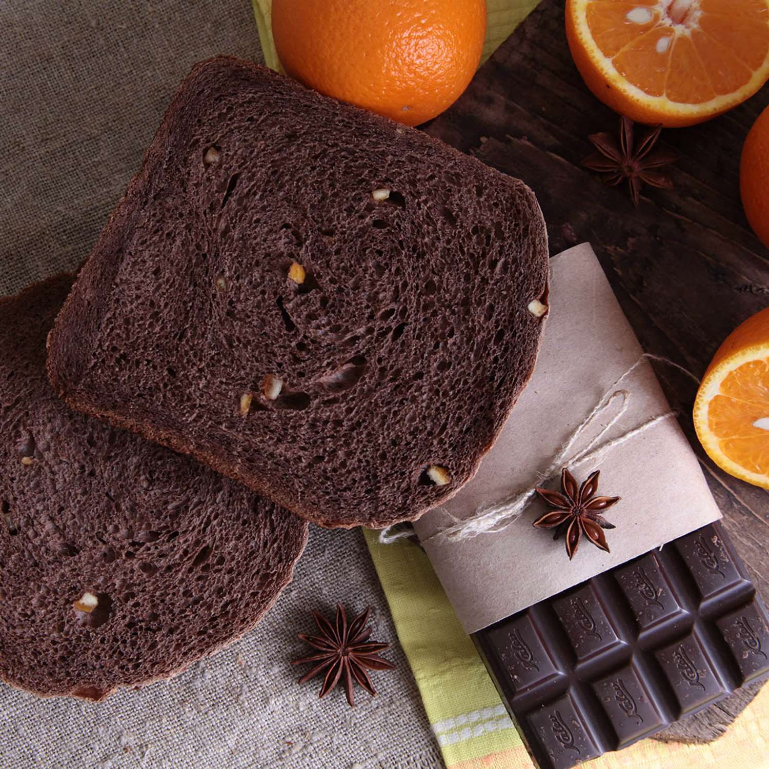 Апельсиново-шоколадный хлеб С. Пудовъ 500 г - фото 2