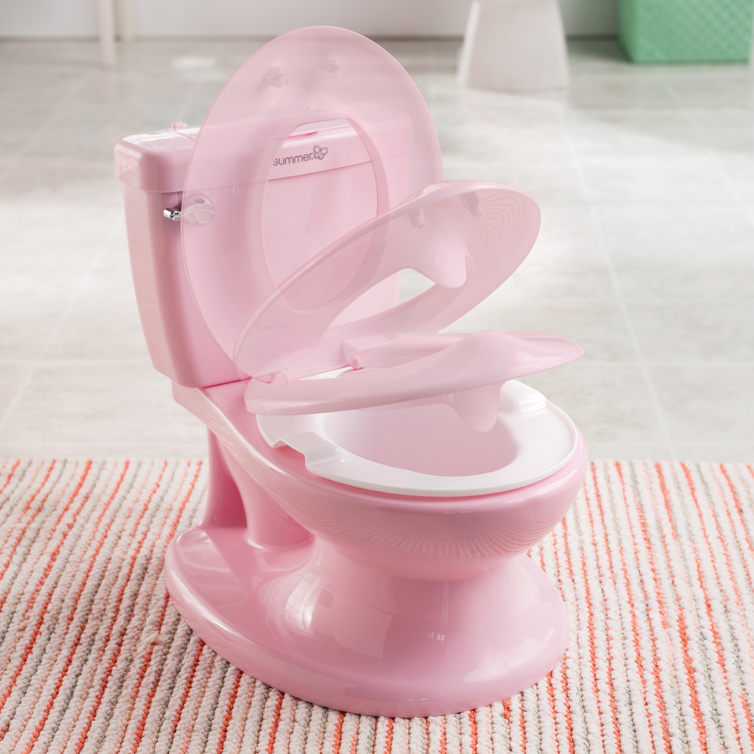 Горшок детский Summer Infant My Size Potty Розовый - фото 11