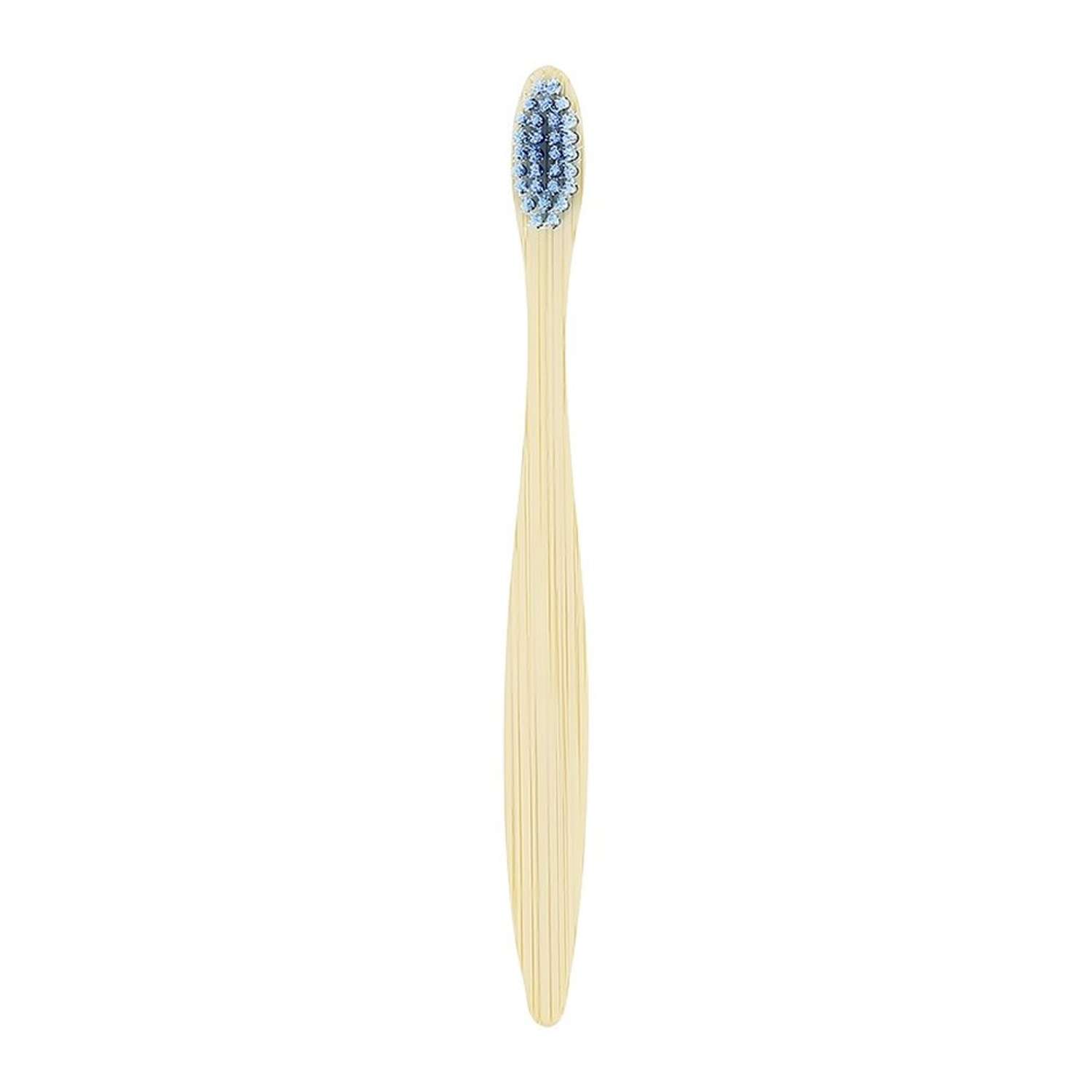 Щетка зубная LP CARE детская Dental бамбуковая голубая (мягкая) - фото 6
