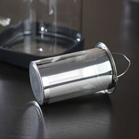 Чайник Sima-Land стеклянный заварочный «Хюгге» 1 л с металлическим ситом