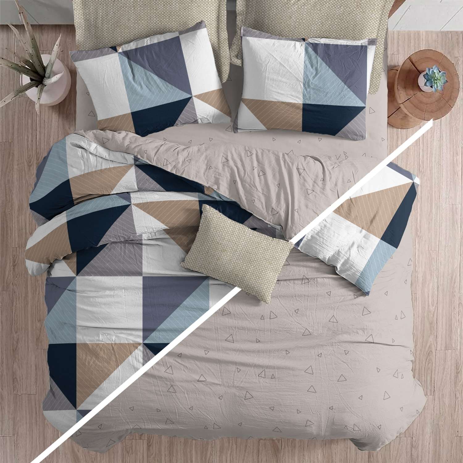 Комплект постельного белья Bravo Дувр 2 спальный макси наволочки 70х70 см - фото 4