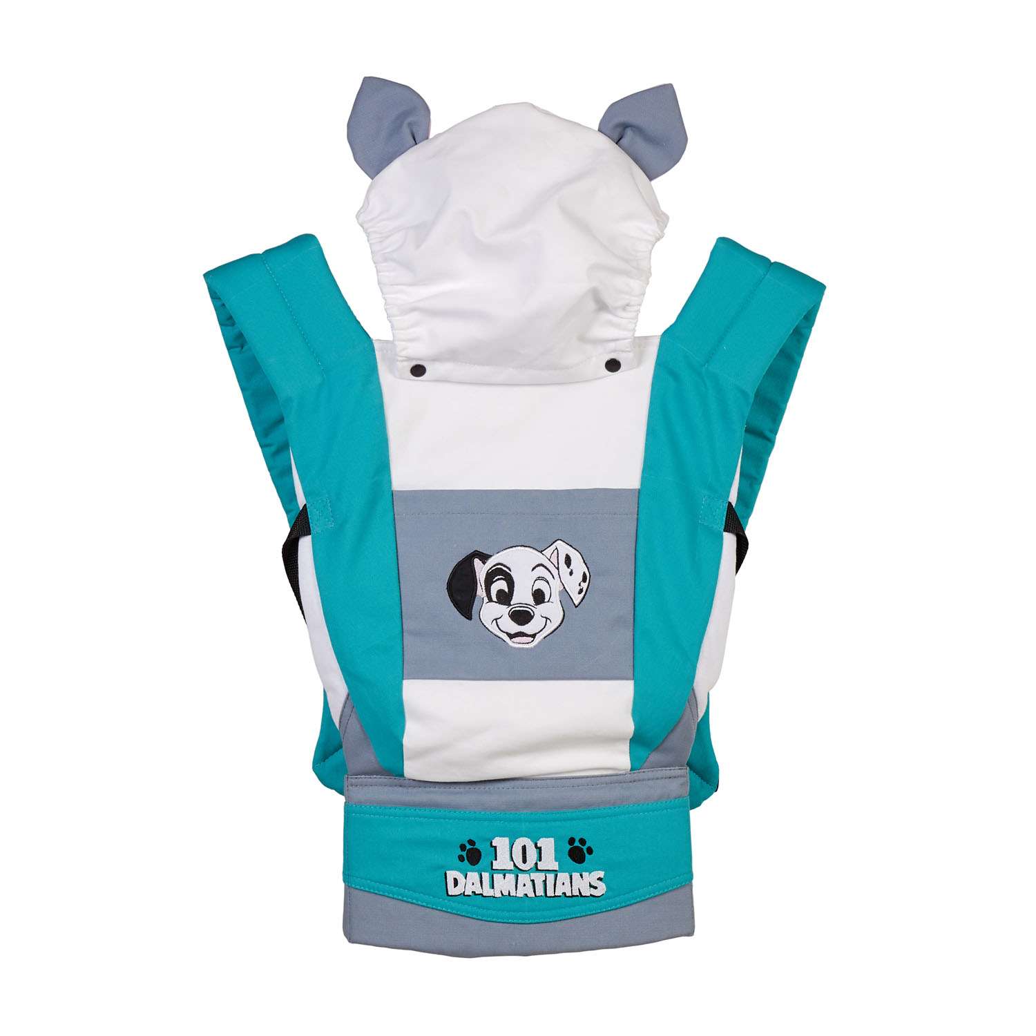 Рюкзак-кенгуру Polini kids Disney baby 101 Далматинец с вышивкой Синий - фото 1