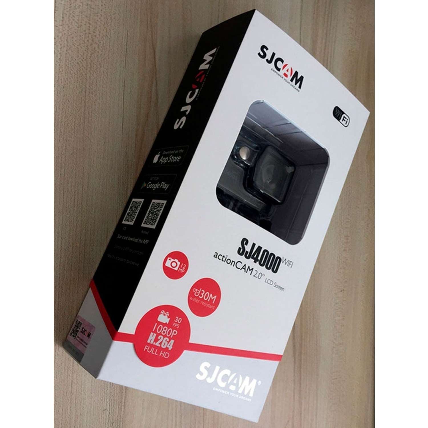 Экшн камера SJCam SJ4000 WiFi черная Ultra HD 4K - фото 8