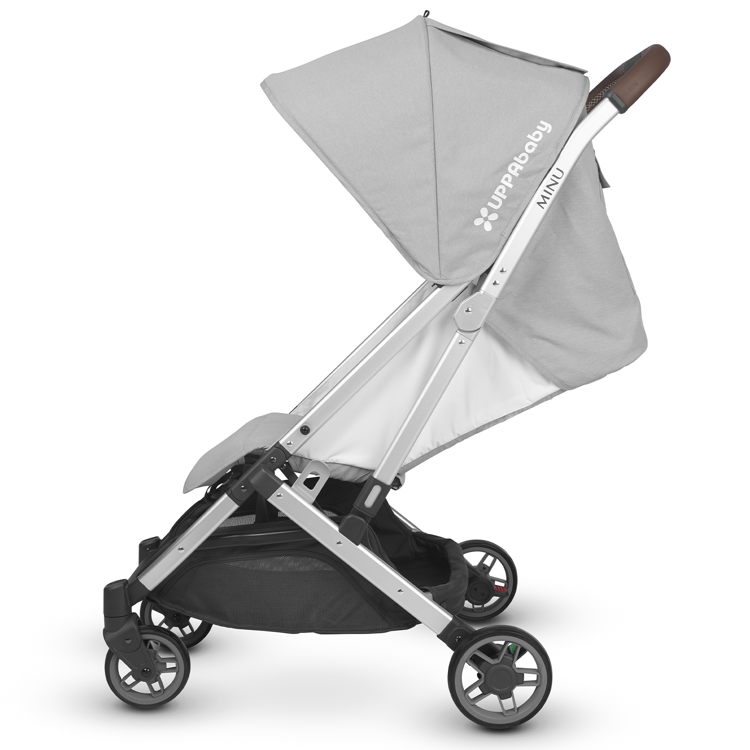 Коляска прогулочная UPPAbaby Minu 2018 Devin Серая - фото 4