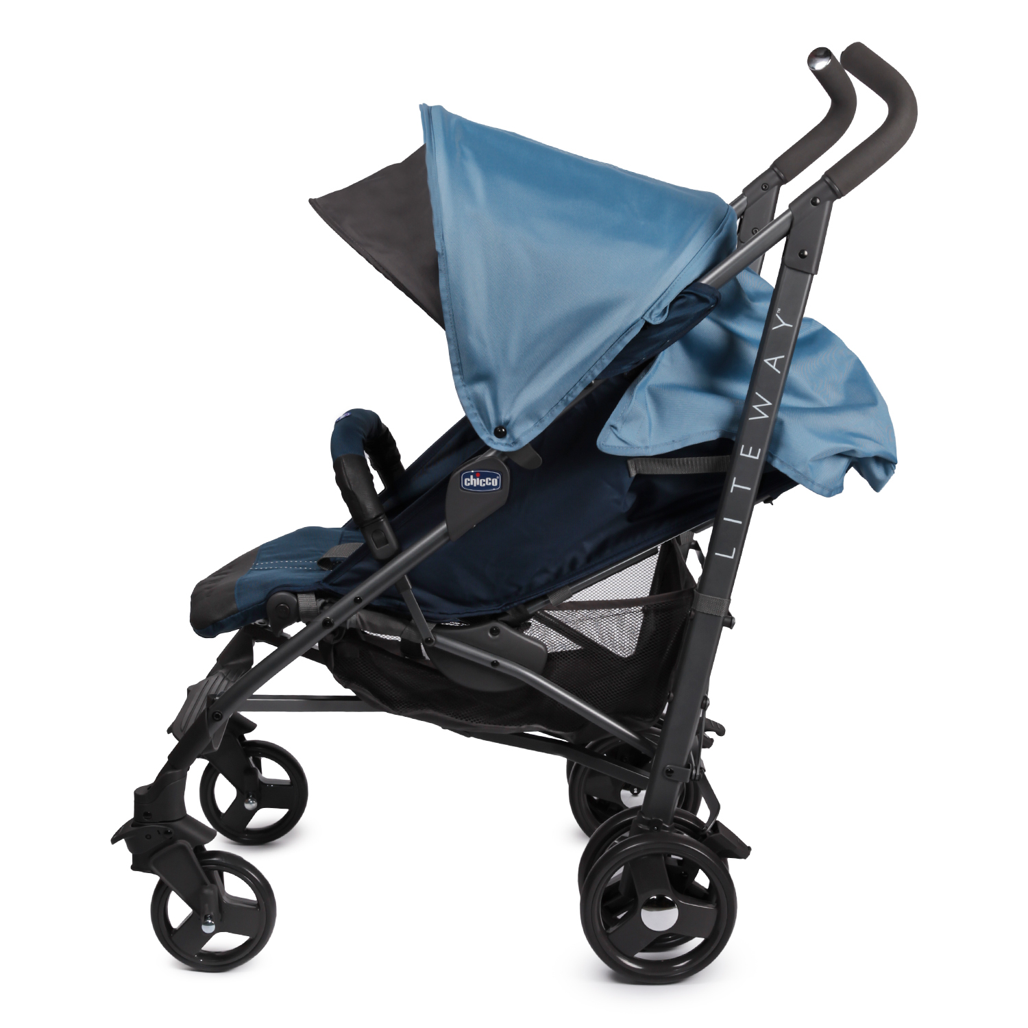 Коляска-трость Chicco Lite Way Blue - фото 3