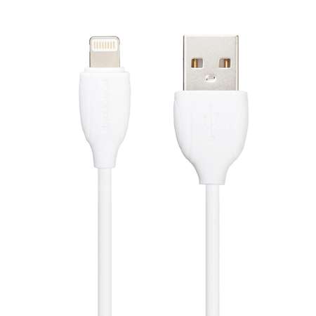 USB кабель Borofone BX19 Benefit Lightning 8-pin 2.4A 1м PVC Белый