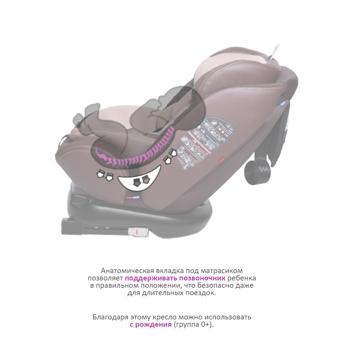 Автокресло BabyCare Shelter Isofix 0+/1/2/3 (0-36 кг) - фото 12