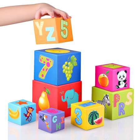 Кубики Let s Be Child картон 8 штук