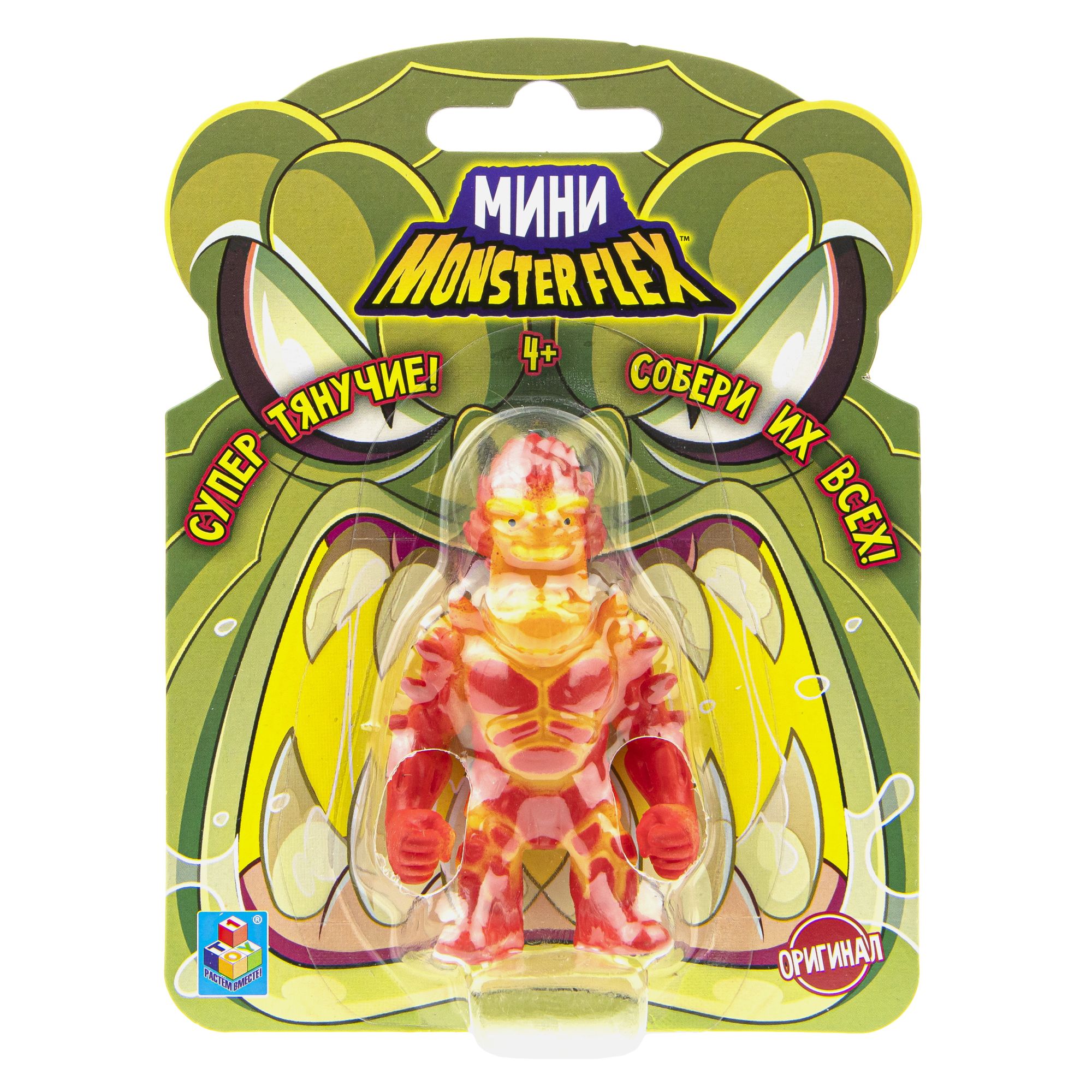 Игрушка тягун 1Toy Monster Flex Mini в ассортименте Т21688-2 - фото 4